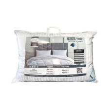 Подушка Біла Лінія Leleka-Textile 50x70 білий страйп (1902/6517)