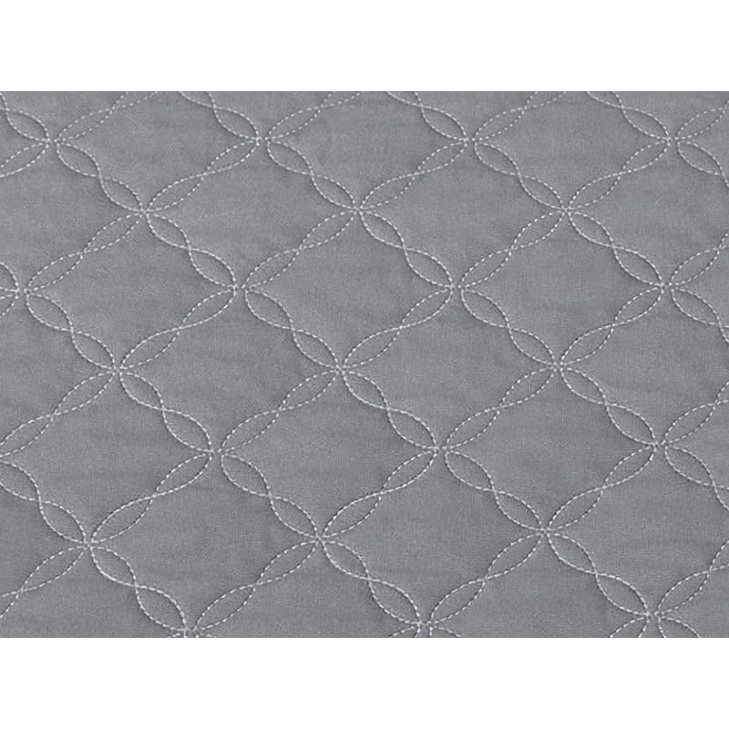 Покривало стьобане Графіт (sky) Leleka-Textile 220*240 Графітовий (1917/6626)