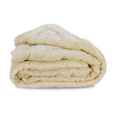 Вовняна ковдра «Суперзимня» Leleka-Textile 172х205 см, мікрофібра