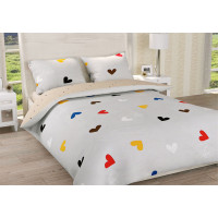 Постельное белье Ранфорс Органик Р 510Д Leleka-Textile  цветной (1623/4695)