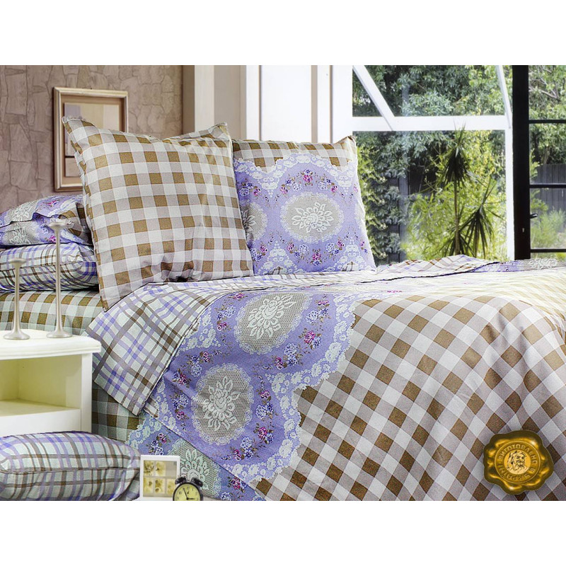 Семейный постельный комплект Т0398