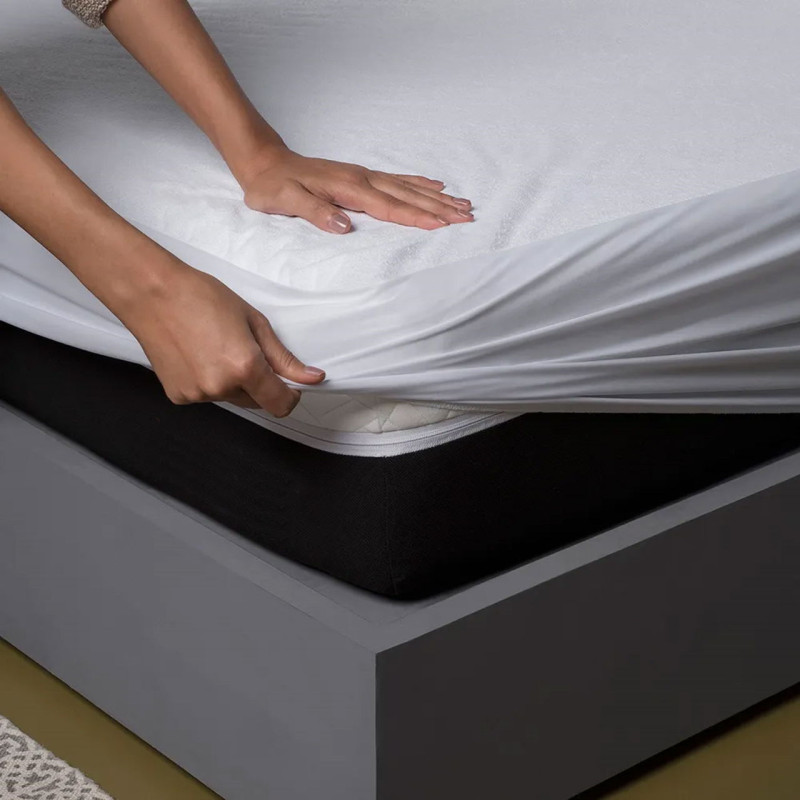 Наматрасник водонепроницаемый махровый LUXE 90х200