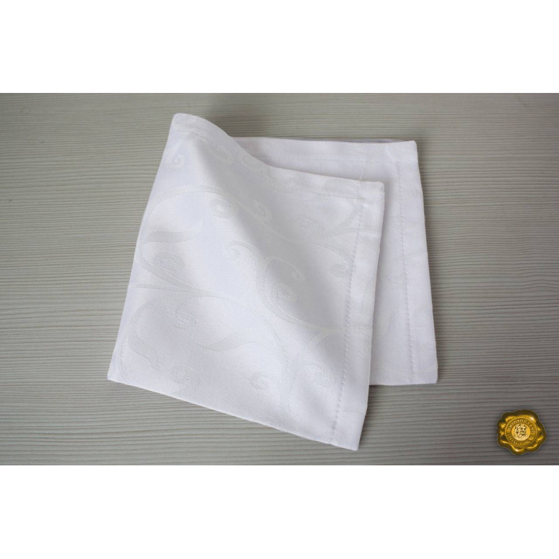 Салфетка С5 белая №2