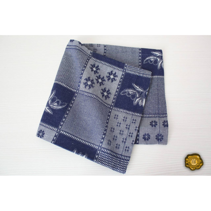 Салфетка С5 синяя №1