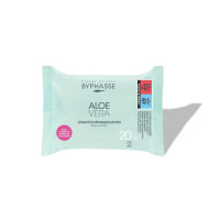 Byphasse Make Up Remover Wipes With Aloe Vera Sensitive Skin