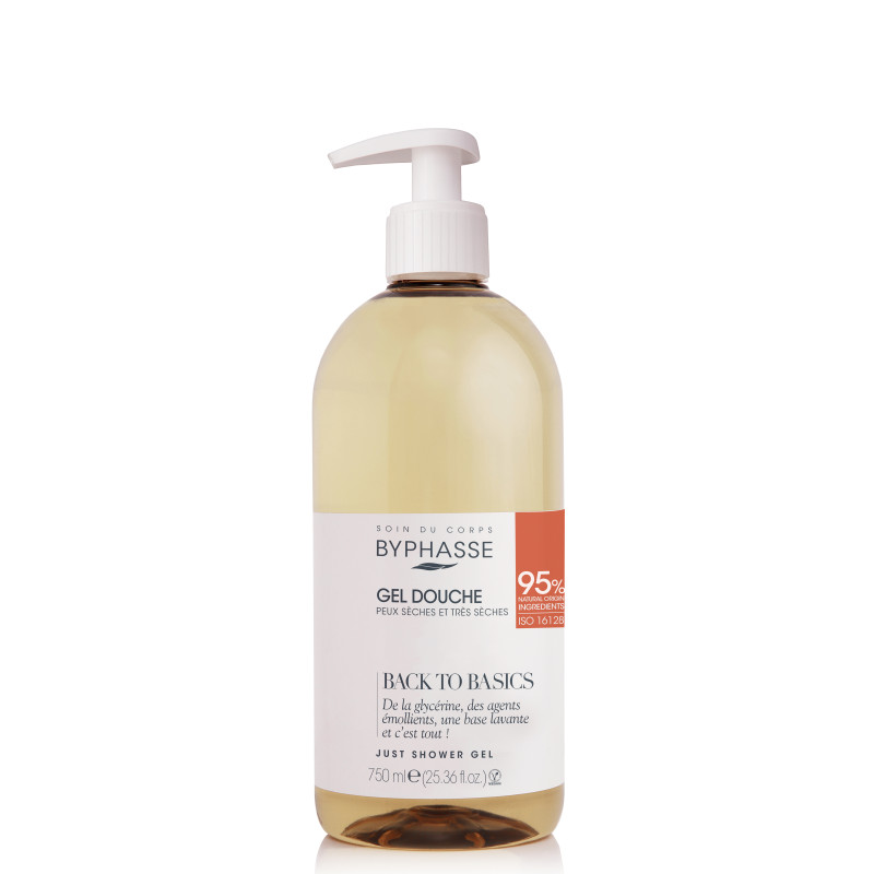 Byphasse Back To Basics Shower Gel Dry And Very Dry Skin (Pump)