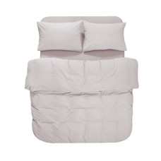 Постільна білизна Lotus Home Washed cotton - Kansas бежевий євро