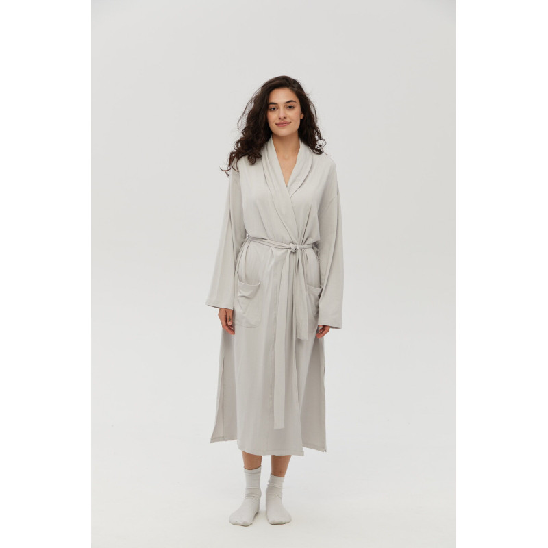Халат Lotus Home - Affi grey S/M
