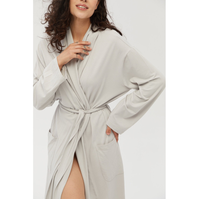 Халат Lotus Home - Affi grey S/M