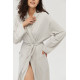 Халат Lotus Home - Affi grey S/M