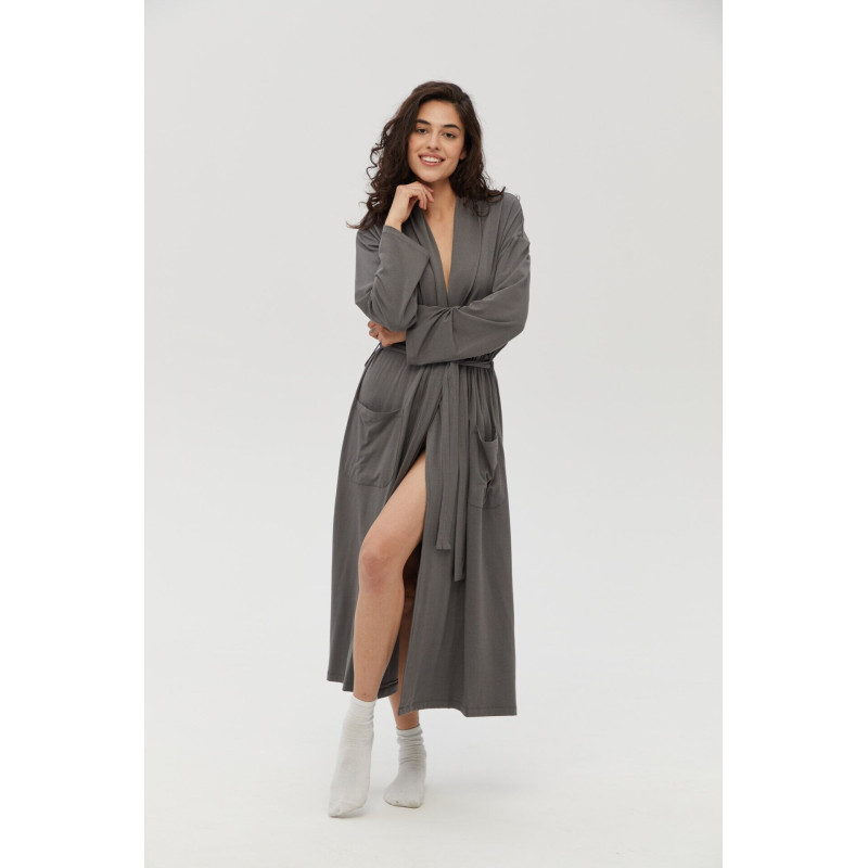 Халат Lotus Home - Affi antrasit L/XL