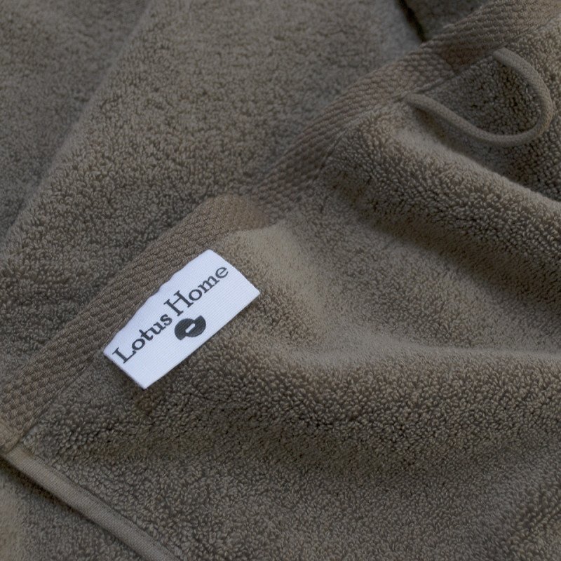 Рушник Lotus Home Готель Premium - Microcotton Brown 90*150 550 г/м²