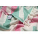 Рушник Barine Pestemal - Ups and Downs 90*160 pink green