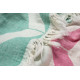 Рушник Barine Pestemal - Ups and Downs 90*160 pink green