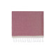 Рушник Barine Pestemal - Basak 95*165 Marsala-Beige марсала-бежевий