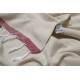 Рушник Barine Pestemal - Basak 95*165 Beige-Marsala бежевий-марсала