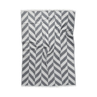 Плед-накидка Barine - Fishbone Throw Black 130*180