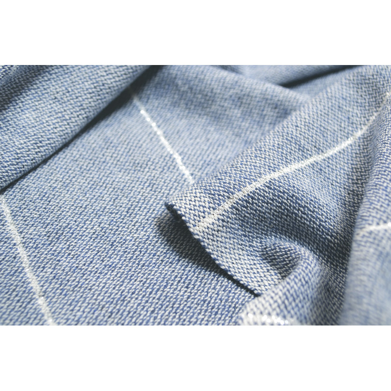 Плед-накидка Barine - Gleam denim синій 120*165