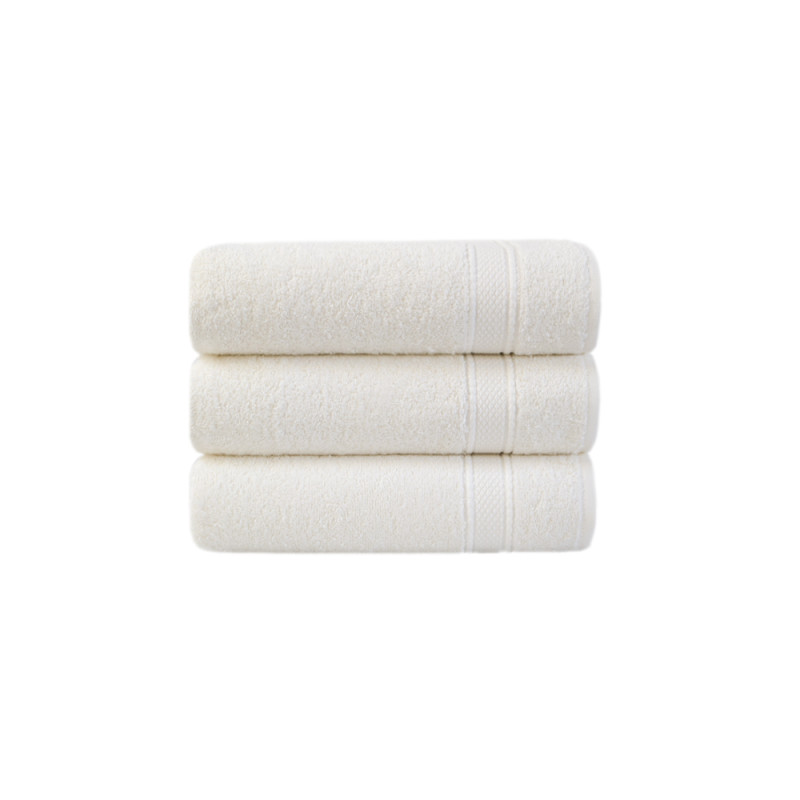 Рушник Karaca Home - Daily Soft offwhite молочний 70*140