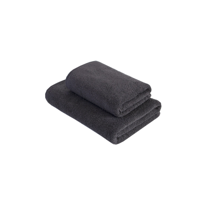 Рушник Lotus Home - Hotel Basic графіт 50*90 (16/1) 500 г/м²