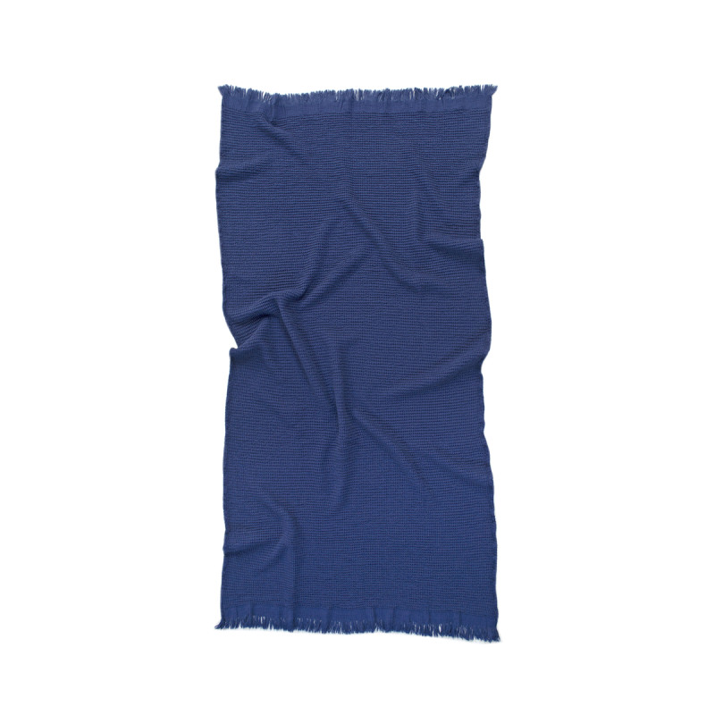 Рушник Lotus Home - Rius navy синій 90*170