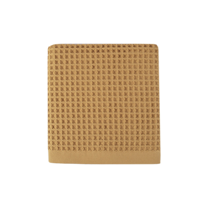 Рушник Lotus Home - Waffle mustard гірчичний 50*90