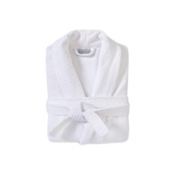Халат махровий unisex Lotus Home - Basic Line white 3XL