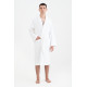 Халат махровий unisex Lotus Home - Basic Line white 3XL