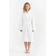 Халат махровий unisex Lotus Home - Basic Line white S
