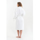 Халат махровий unisex Lotus Home - Basic Line white S