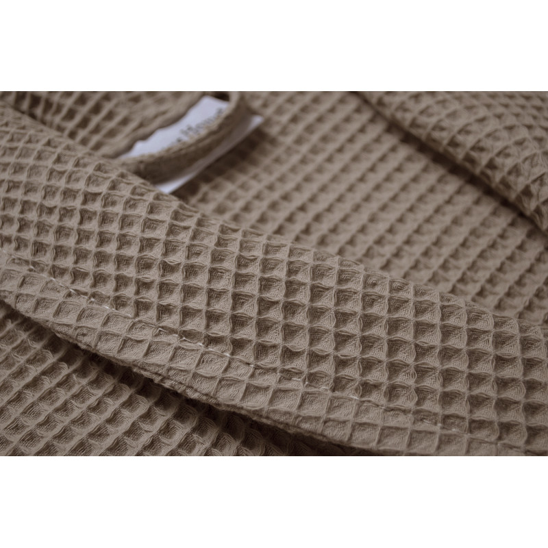 Халат Lotus Home Waffle kahve XL – комфорт і стиль для дому