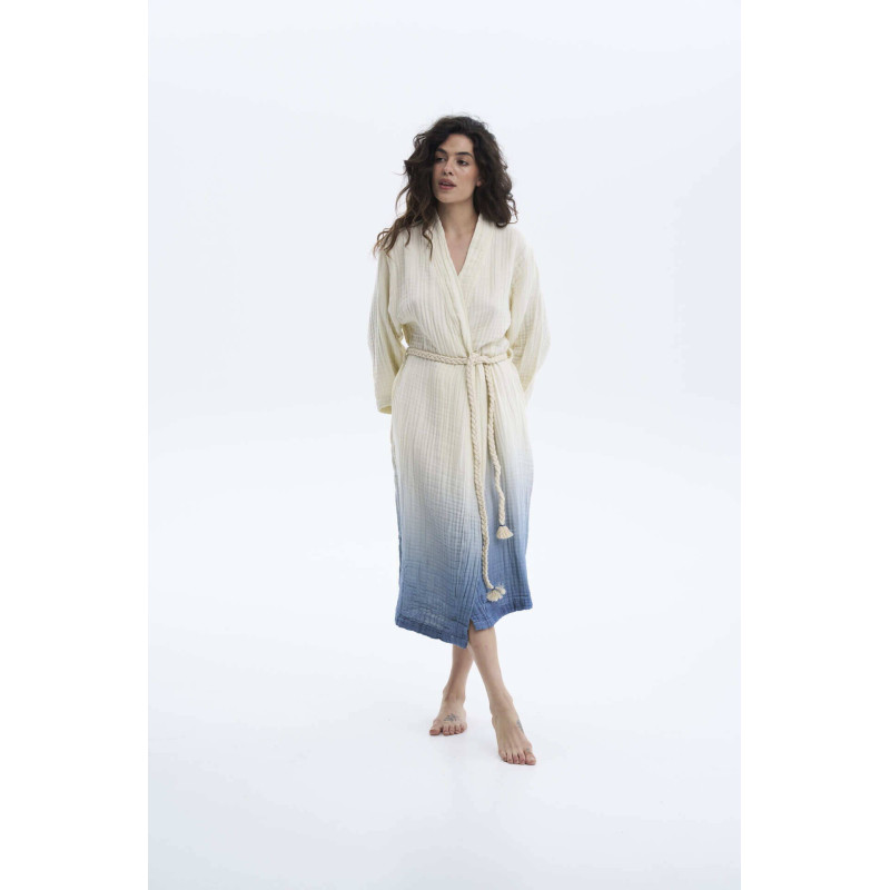 Халат Lotus Home Nitra муслинова бавовна L/XL