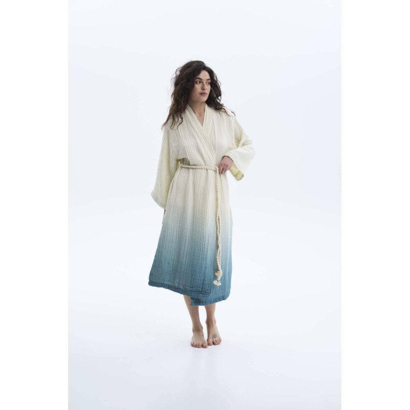 Халат Lotus Home Nitra муслинова бавовна L/XL
