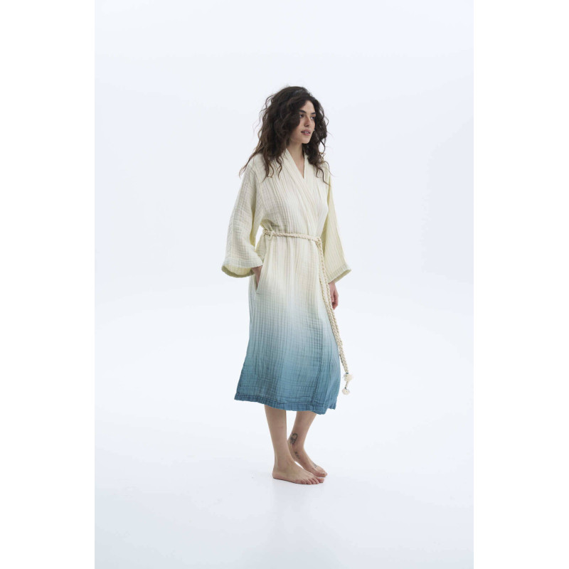 Халат Lotus Home Nitra муслинова бавовна L/XL