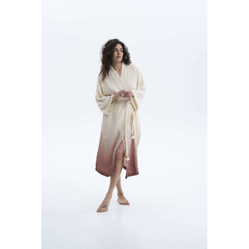 Халат Lotus Home Nitra муслинова бавовна L/XL