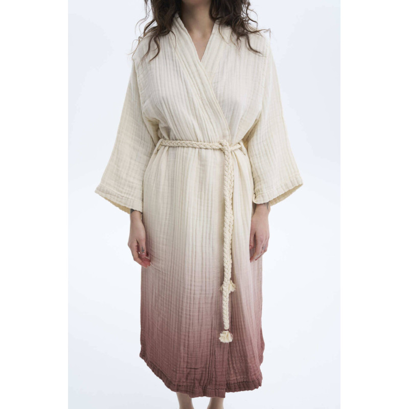 Халат Lotus Home Nitra муслинова бавовна L/XL