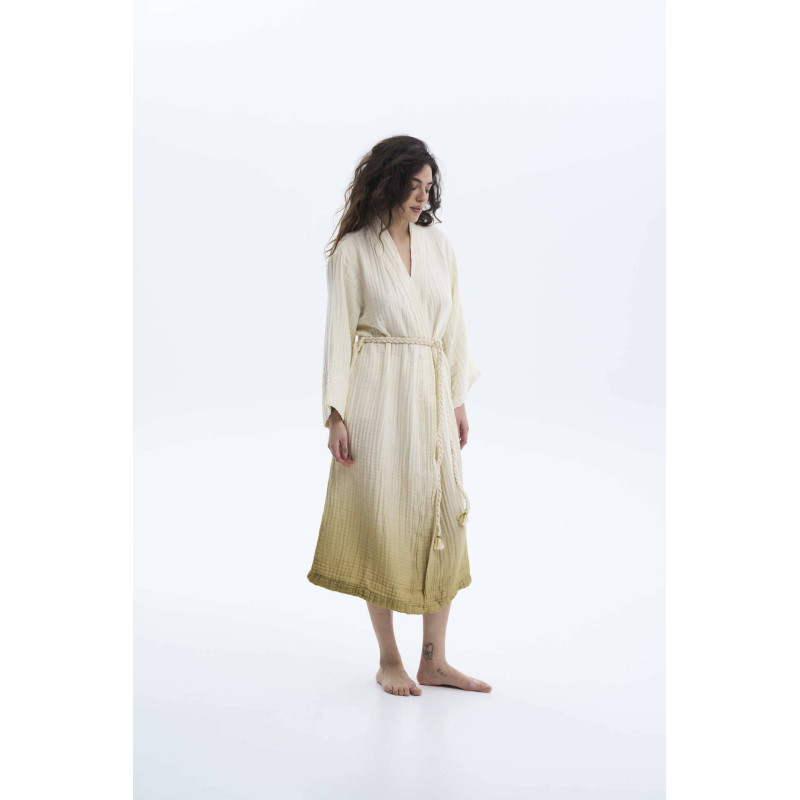 Халат Lotus Home Nitra муслінова бавовна L/XL