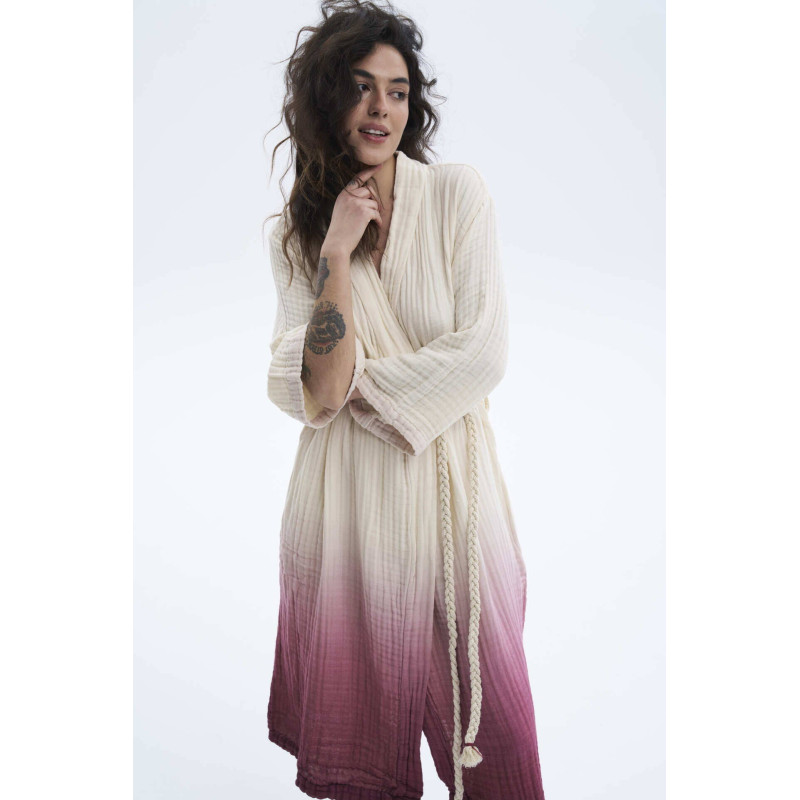 Халат Lotus Home Nitra муслинова бавовна L/XL
