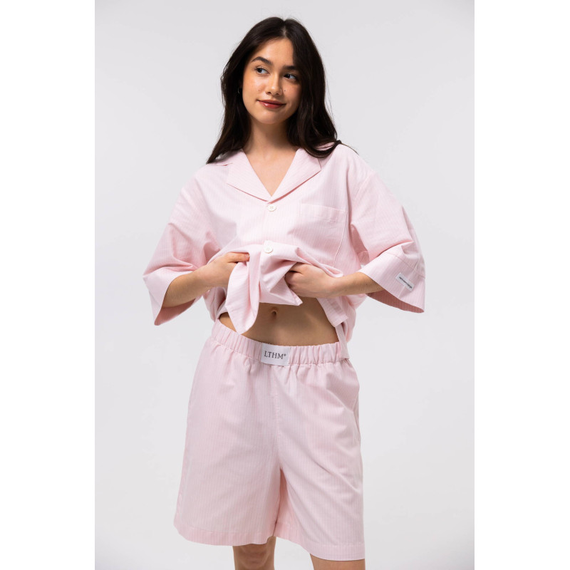 Піжама unisex Lotus Home City Shorts рожевий L
