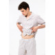 Піжама unisex Lotus Home City Shorts коричневий S