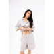 Піжама unisex Lotus Home - City Shorts коричневий M