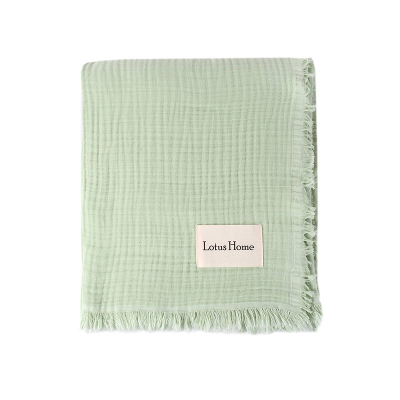 Покривало Lotus Home Napa muslin pistachio 200*220