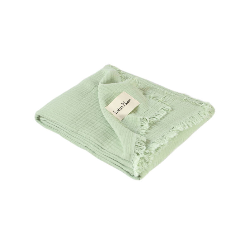 Покривало Lotus Home Napa muslin pistachio 200*220