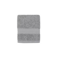 Рушник для обличчя Karaca Home Charm Exclusive, сірий, махра 50×90 см