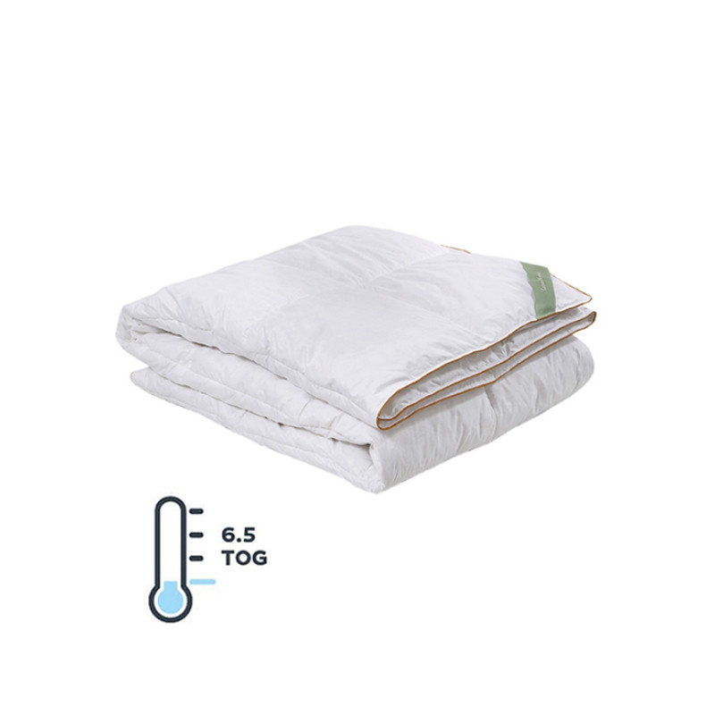 Полегшена пухова ковдра Lotus Home Goose 155×215 см, бавовна