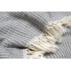 Покривало Lotus Home Premium Stripe, 100% бавовна, антрацит, 190×225 см