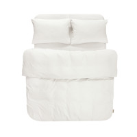 Постільна білизна Lotus Home Washed Cotton Kansas молочна, євро