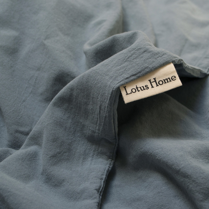 Постільна білизна Lotus Home Washed Cotton Kansas, євро, денім