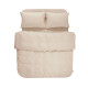 Постільна білизна Lotus Home Washed Cotton Kansas пісочна, євро