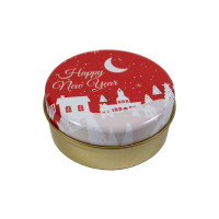 Lotus Home Christmas Tale — аромасвічка з ароматом пряного гарбуза, віск, червона, 90 мл